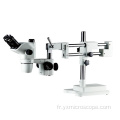 trinoculaire 6.7-45x Practice ophtalmique microscope